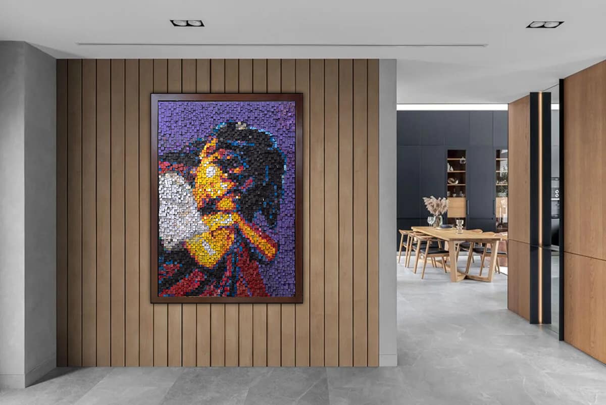 I SEE YOU, DO YOU SEE ME? (180x130cm) - Image 2