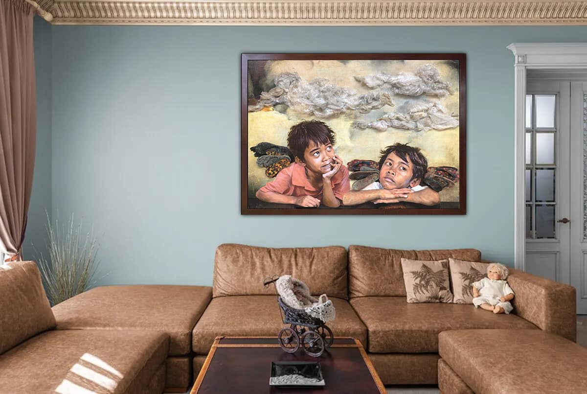 RAPHAEL’S ANGELS (132x184cm) - Image 3