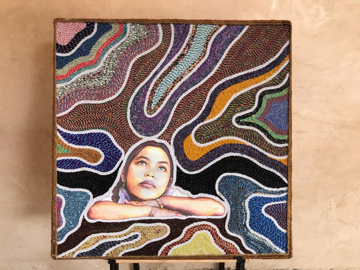 RENA'S DREAMS (100x100cm) - Image 2