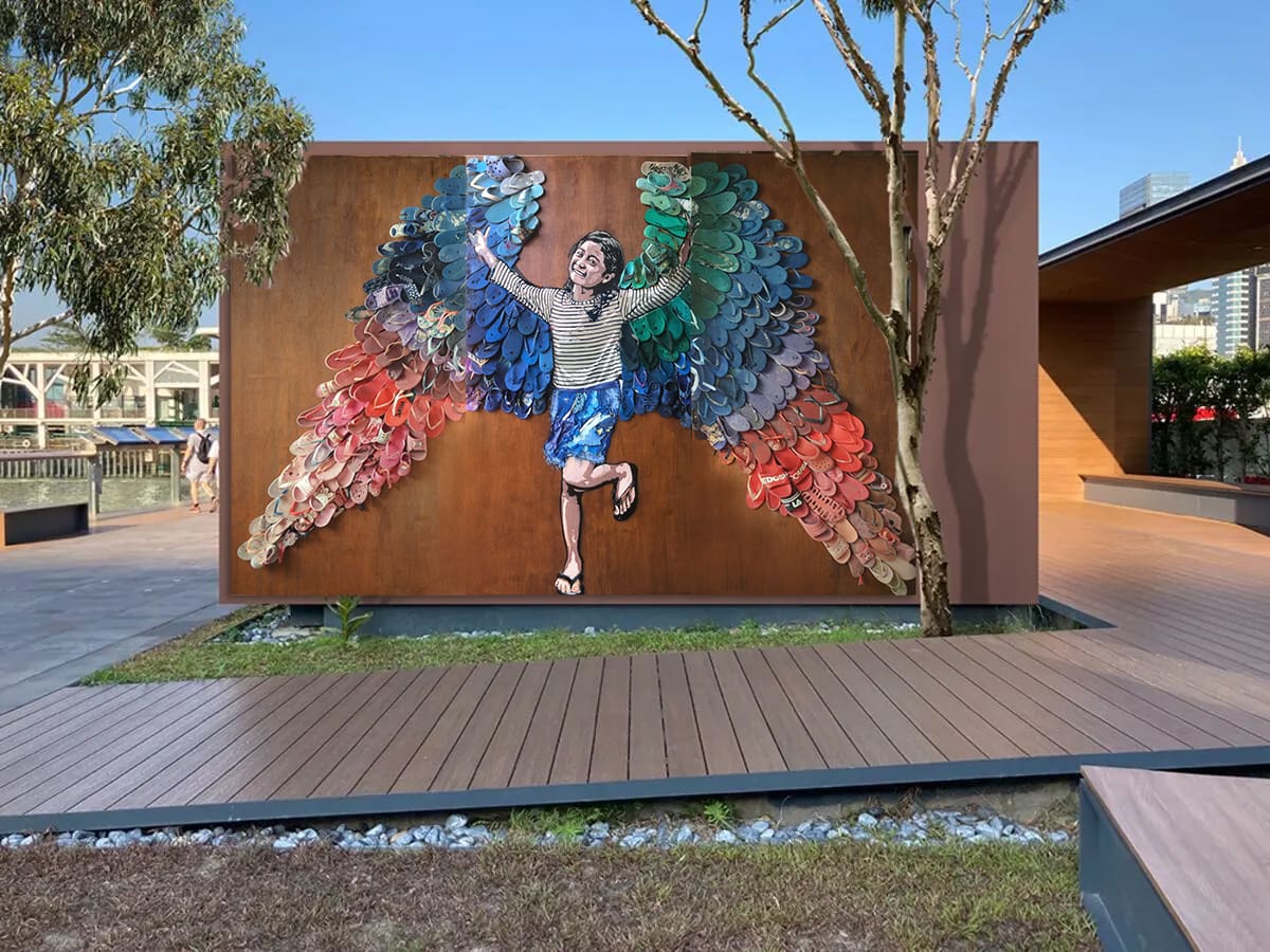 KESIA’S WINGS (244x366cm) - Image 2