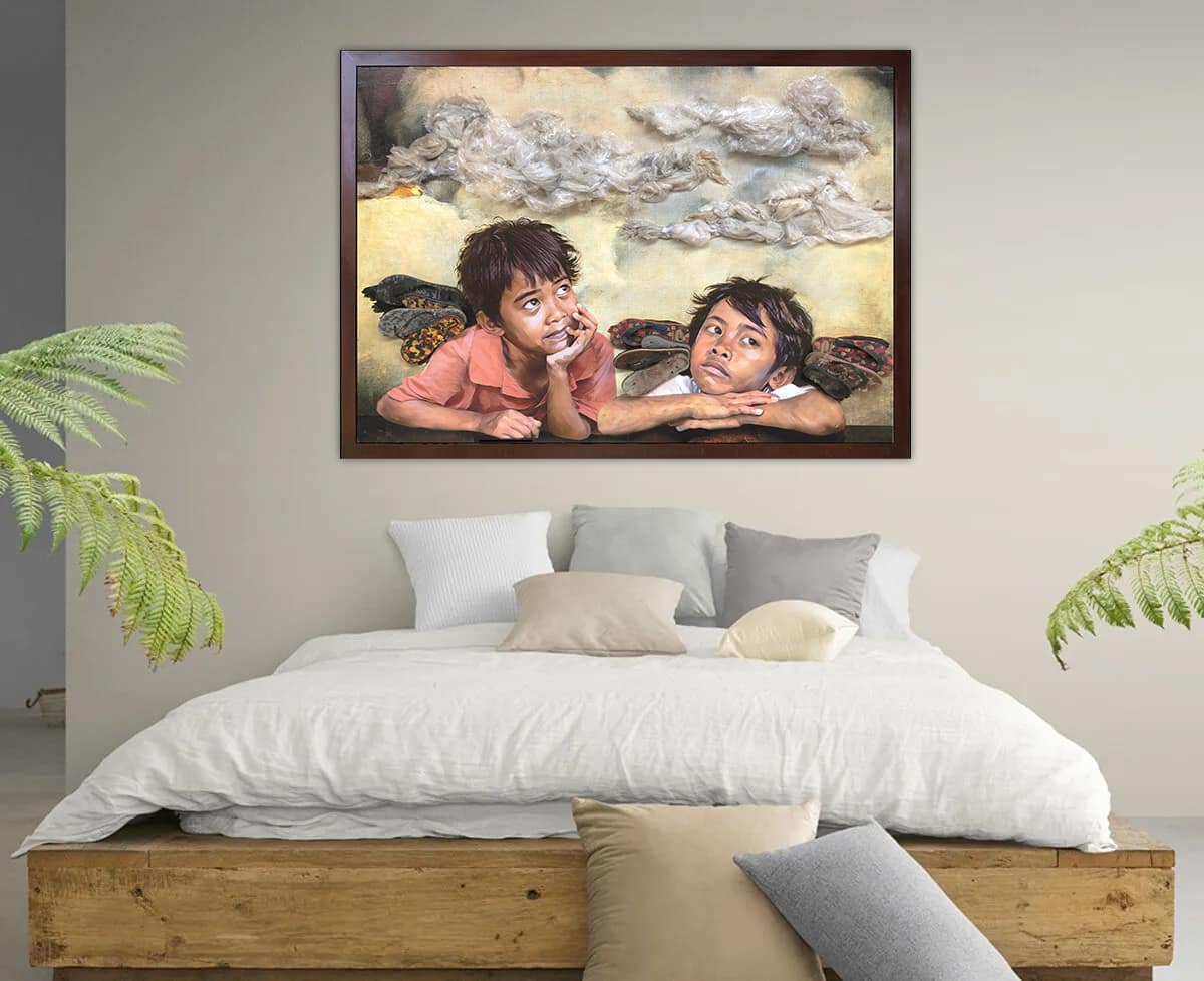 RAPHAEL’S ANGELS (132x184cm) - Image 2