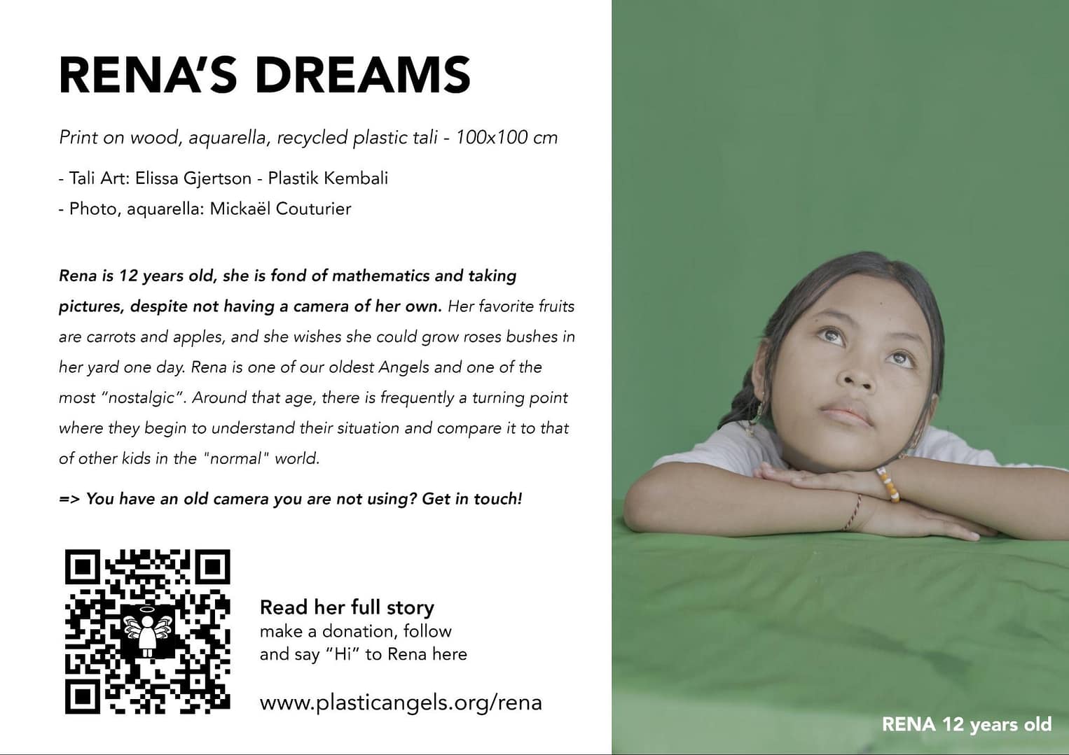 RENA'S DREAMS (100x100cm) - Image 3