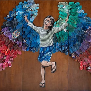 KESIA’S WINGS (244x366cm)