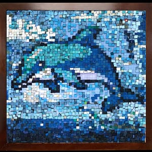DOLPHIN (122x122cm)