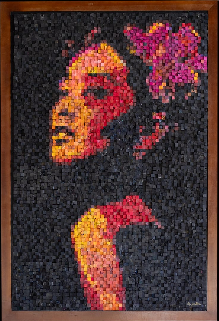 MAWAR - Rose (147x102cm)